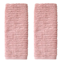 CloudSoft Cotton Luxury 2-Piece Hand Towel Set, Blush