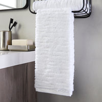 CloudSoft Cotton Luxury 6-Piece Towel Set, White