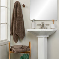 CloudSoft Cotton Luxury 6-Piece Towel Set, Mink