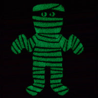 Creepin Real 2-Piece Glow-In-The-Dark Hand Towel Set, Black