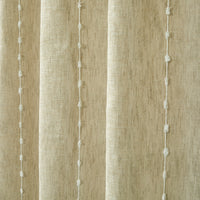 Davidson Stripe Fabric Shower Curtain, Natural