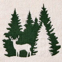 Deer Spruce 2-Piece Hand Towel Set, Natural