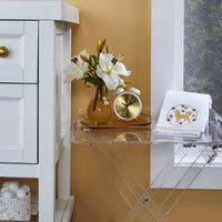 Vern Yip by SKL Home, Zodiac Dog 2-Piece Hand Towel Set, White