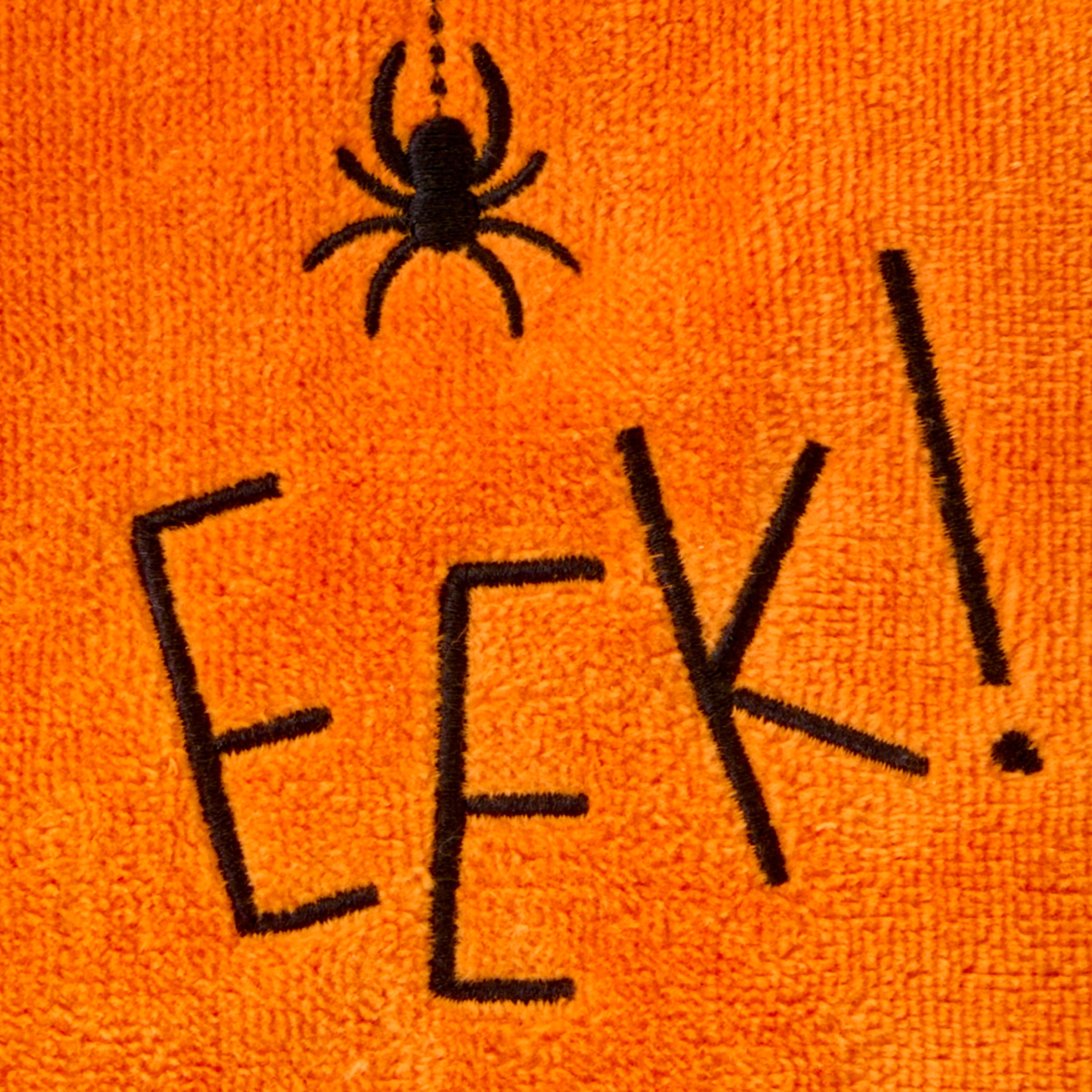 Eek 2-Piece Hand Towel Set, Orange)