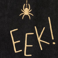 Eek 2-Piece Hand Towel Set, Black