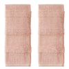 Efrie 2-Piece Turkish Cotton Hand Towel Set, Blush