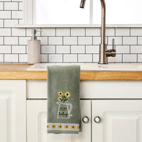Enjoy 2-Piece Hand Towel Set, Gray