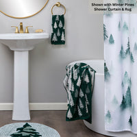 Evergreen Trees Bath Towel, Evergreen
