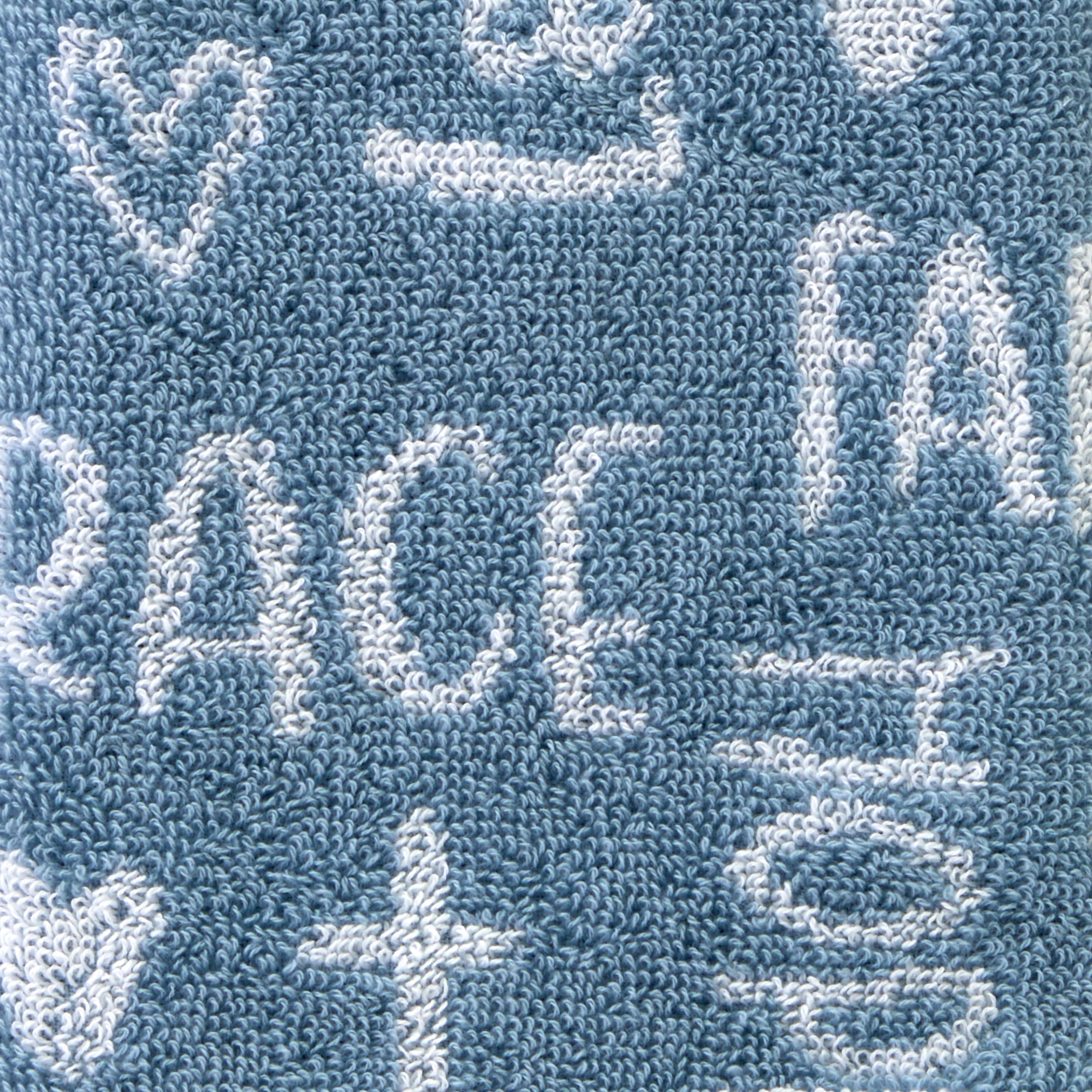 Faithful Words 2-Piece Hand Towel Set, Blue