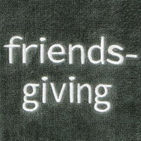 Friendsgiving 2-Piece Hand Towel Set, Green