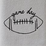 Game Day 2-Piece Hand Towel Set, Gray