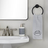 Game Day 2-Piece Hand Towel Set, Gray