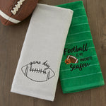 Game Day 2-Piece Hand Towel Set, Gray