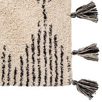 Geo Diamond Tufted Rug, Tan