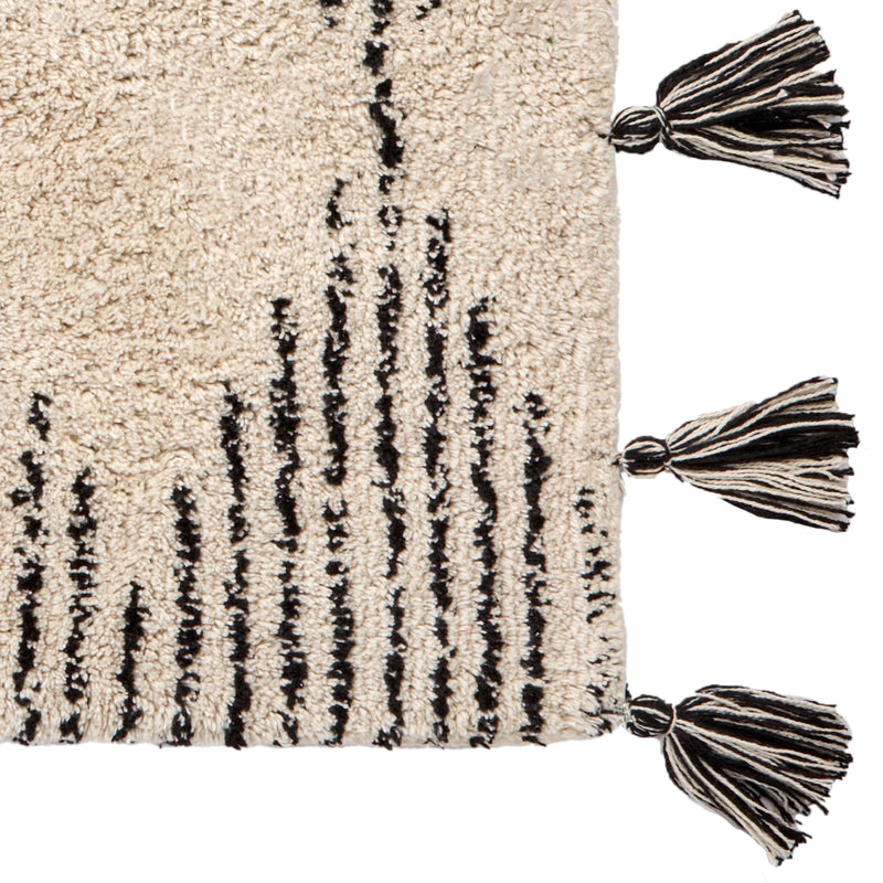 Geo Diamond Tufted Rug, Tan