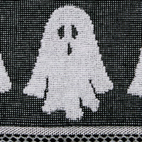 Ghost Jacquard 2-Piece Hand Towel Set, Black
