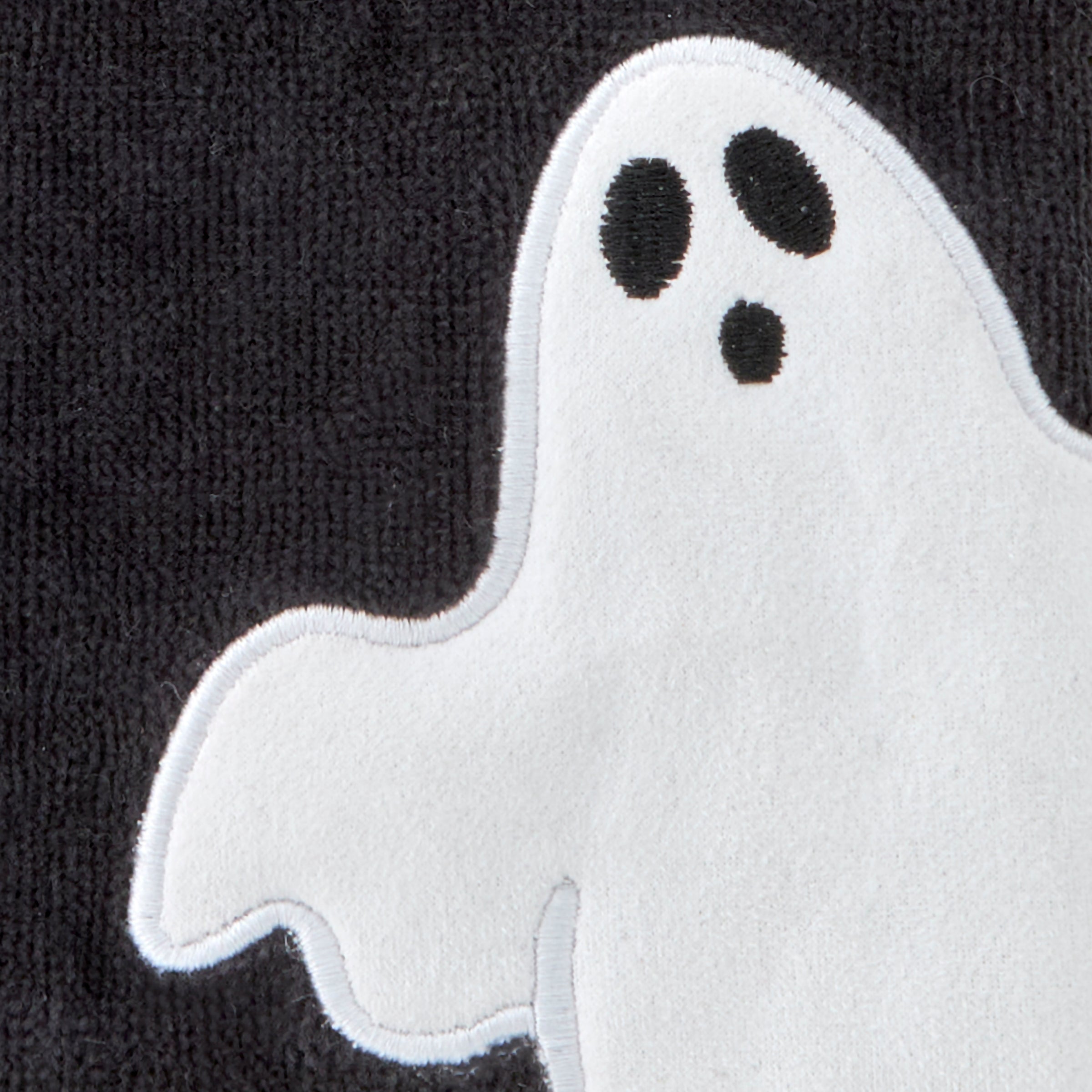Ghost 2-Piece Hand Towel Set, Black