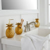Gilded Pineapple Lotion/Soap Dispenser, Gold