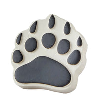 Grand Teton Shower Curtain Hooks, Black/Ivory