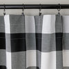Grandin Window Tier Pair, Black/White, 57" x 24"