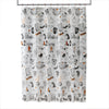 Happy Halloween PEVA Shower Curtain & Hook Set, Multi