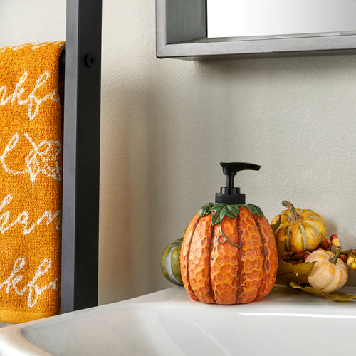 Harvest Bounty Pumpkin Lotion/Soap Dispenser, Multi