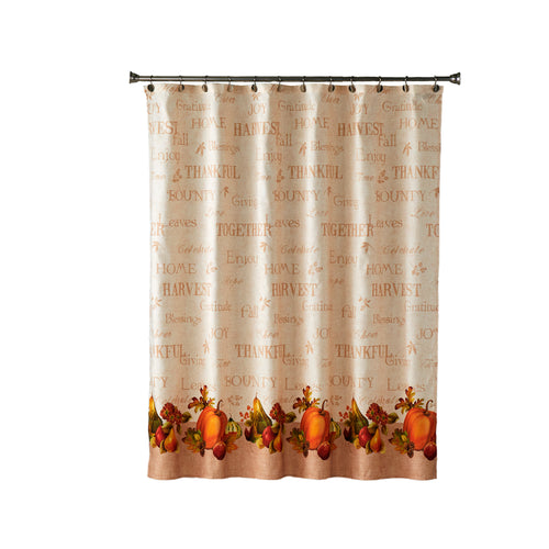 Harvest Bounty Shower Curtain, Multi