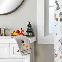 Haunted House Glow-In-The-Dark Lotion/Soap Dispenser, Black