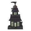 Haunted House Glow-In-The-Dark Lotion/Soap Dispenser, Black