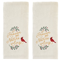 Heaven & Nature 2-Piece Hand Towel Set, Natural