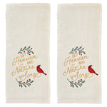 Heaven & Nature 2-Piece Hand Towel Set, Natural