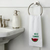 Hello Summer 2-Piece Hand Towel Set, White