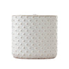 Hobnail Toothbrush Holder, Cream/Natural