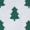 Holiday Trees Jacquard Bath Towel, Green/White