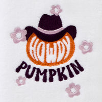 Howdy Pumpkin 2-Piece Hand Towel Set, White