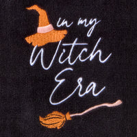 In My Witch Era 2-Piece Hand Towel Set, Black