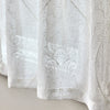 Isabella Lace Window Valance, White, 56" x 13"