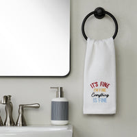 It's Fine 2-Piece Hand Towel Set, White