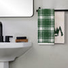 Buffalo Plaid 2-Piece Hand Towel Set, Spruce