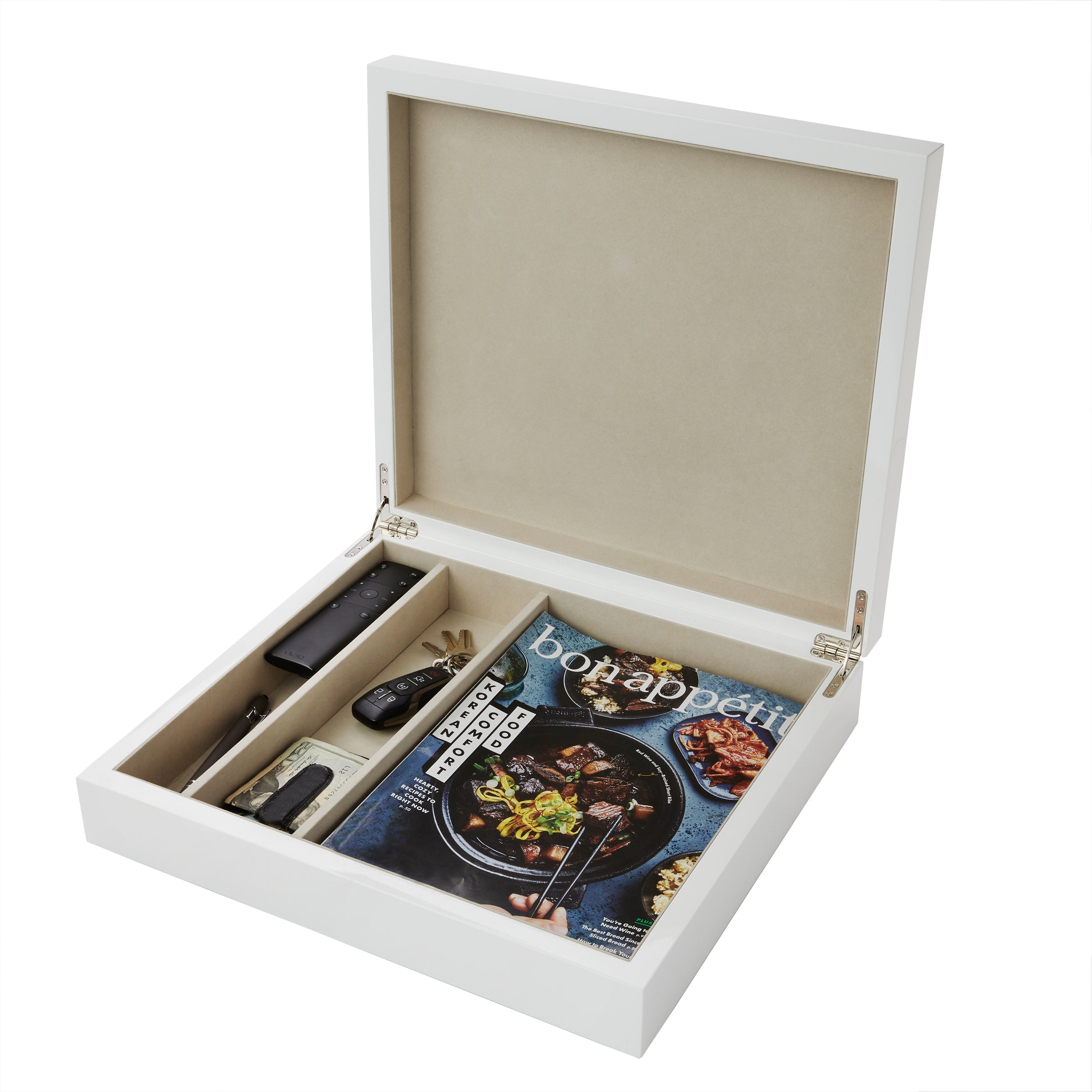 Vern Yip by SKL Home Boho Floral Fabric Shower Curtain, Blue/White