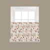 Le Jardin Window Tier Pair, Multi, 57" x 24"