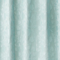Vern Yip by SKL Home Leaf Silhouette Fabric Shower Curtain, Aqua