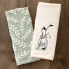 Fall Jar 2-Piece Hand Towel Set, Natural