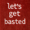 Let's Get Basted 2-Piece Hand Towel Set, Spice