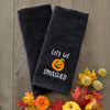 Let's Get Smashed 2-Piece Hand Towel Set, Black/Multi