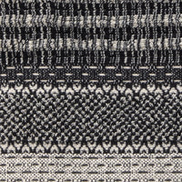 Lewis Jacquard 2-Piece Hand Towel Set, Black/Linen