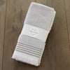 Lincoln Park 2-Piece Turkish Cotton Hand Towel Gift Set, Gray