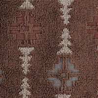 Lodge Life Jacquard Bath Towel, Brown