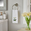 Long On Luck 2-Piece Hand Towel Set, White