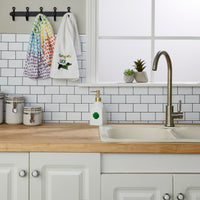 Long On Luck 2-Piece Hand Towel Set, White